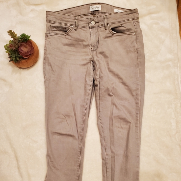 Jessica Simpson Rolled Crop Skinny Jeans - Picture 3 of 7